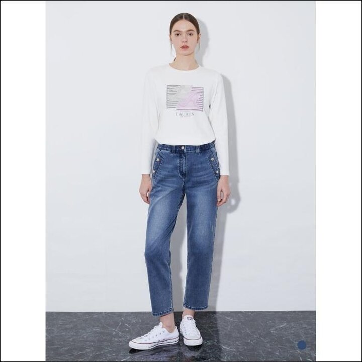 올리비아로렌HC04배기핏데님팬츠입기편한배기바지,이월청바지,역시즌VVCMP4S1281