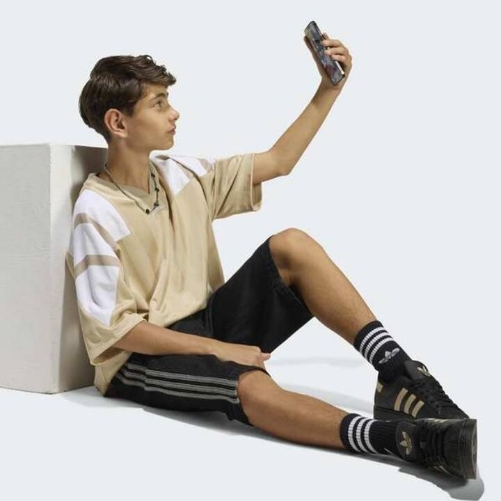 (신세계 사우스시티)[adidas kids] (A130-A160) 데님 쇼츠 (KE2972)