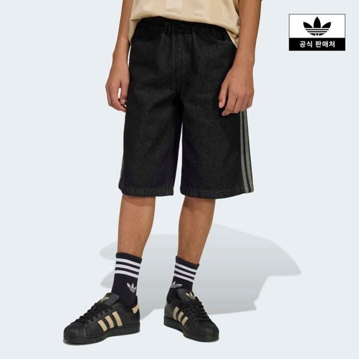 (신세계 사우스시티)[adidas kids] (A130-A160) 데님 쇼츠 (KE2972)