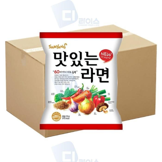 (주)셀러허브 <b>삼양</b> 맛있는<b>라면</b> 115g 이무 40봉 60여가지 프리미엄