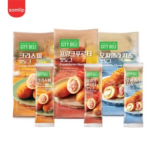시티델리 프랑크푸르터 핫도그 20입 외 (모짜렐라/크리스피/프랑크)