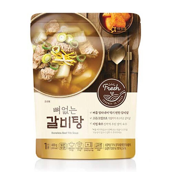 [푸른들마켓][아워홈] 뼈없는갈비탕(실온)400g