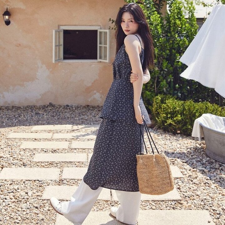 (신세계센텀점)랩 스커트 레이어드 원피스 NEW5MO621