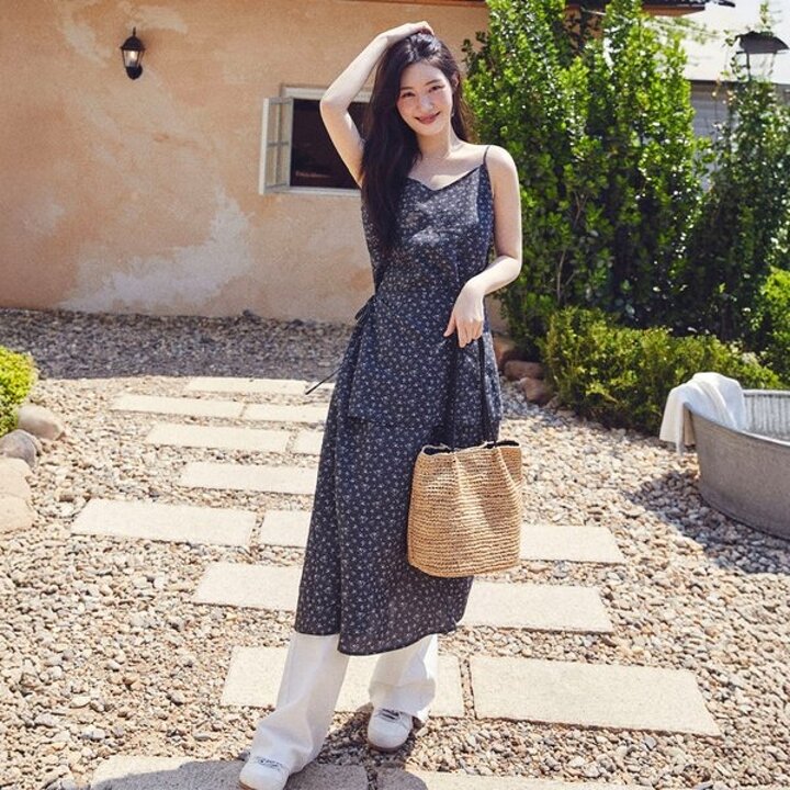 (신세계센텀점)랩 스커트 레이어드 원피스 NEW5MO621