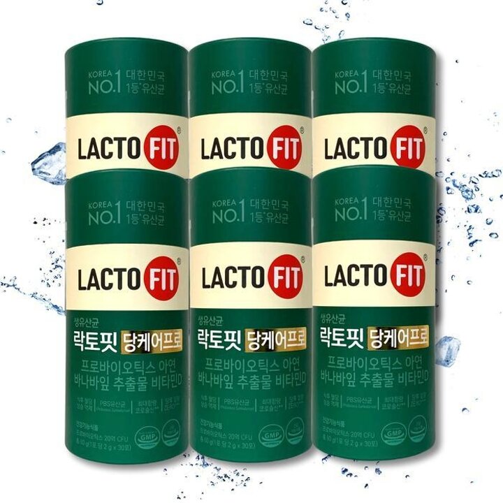 [종근당]종근당건강락토핏당케어프로2g30포X6TB