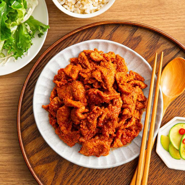 쿠캣 롤리셔스 저당한끼 반찬 2종 (소불고기/제육볶음)X 2팩씩 (총4팩) 