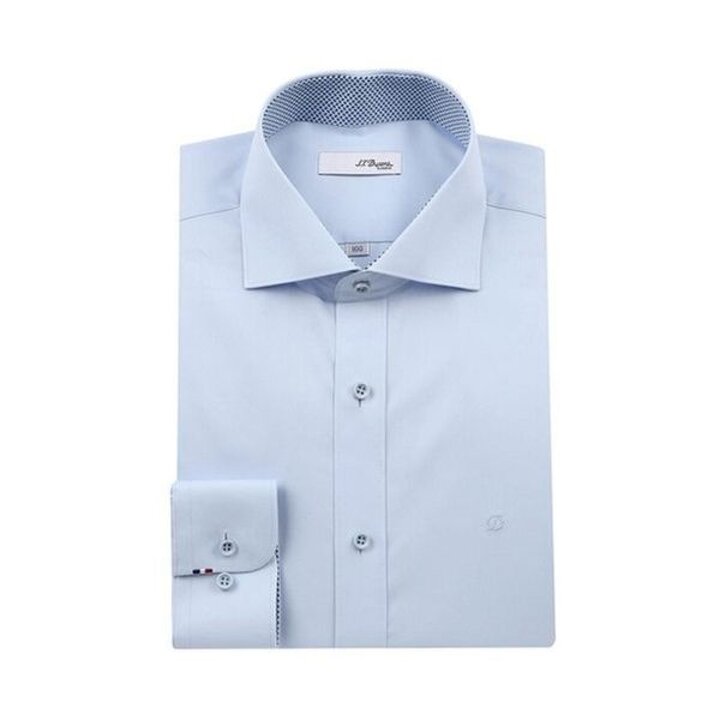 듀퐁 25년 신상품 핏 면혼방 긴팔 와이셔츠 (SE5SM21LS303SBU)[34934818]