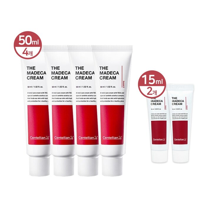 [무료배송] 센텔리안24 더 마데카 크림 50ml 4개   15ml 2개