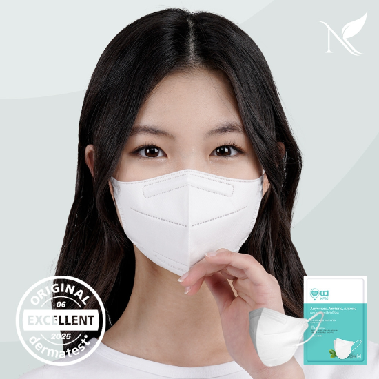 순수아띠 KF80 새부리형 마스크 10입