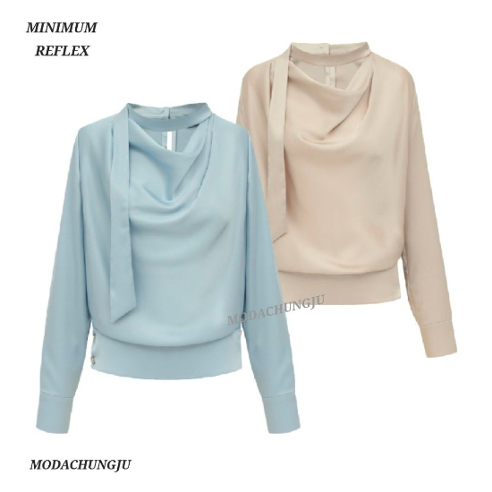 MD 드레이프 블라우스  MD MMZAAWB2200CJ
