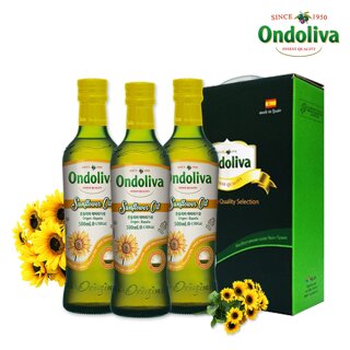 [온돌리바] 해바라기유 500ml 3P 선물세트