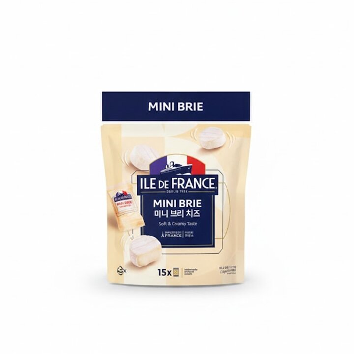 코스트코 ILE DE FRANCE 미니브리 25Gx15_원산지 프랑스