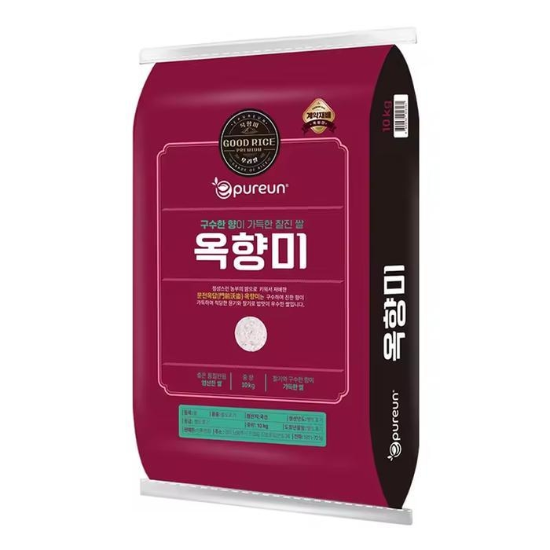 (주)셀러허브 (25년산 햅쌀) <b>특등급</b> 옥향미 <b>10kg</b> <b>수향미</b> 친구 구수한 향과 찰진밥맛h