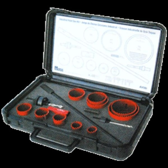 MORSE 롱홀쏘세트(18pcs)x AV06I 19 22 29 35 38 44 51 57 64 79 83 92 95 108 114mm