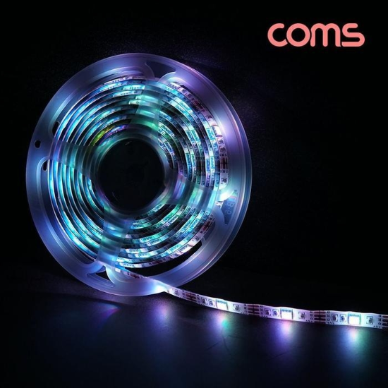 (주)셀러허브 (COMS) 미으 AA건전지사용 LED 램프 RGB 줄 LED광고