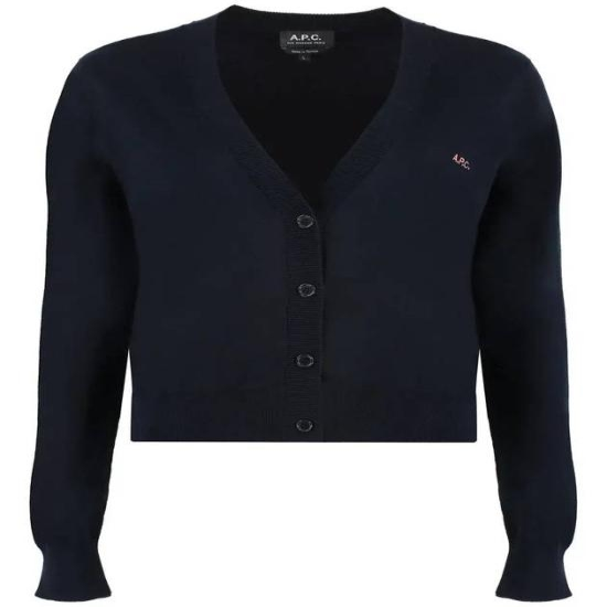 24FW 아페쎄 가디건 766150 Free DARK NAVY FRAMBOISE