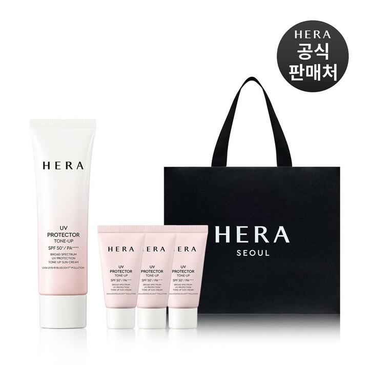[내일도착]헤라 UV 프로텍터 톤업 50ml (선 15ml 3개+쇼핑백)