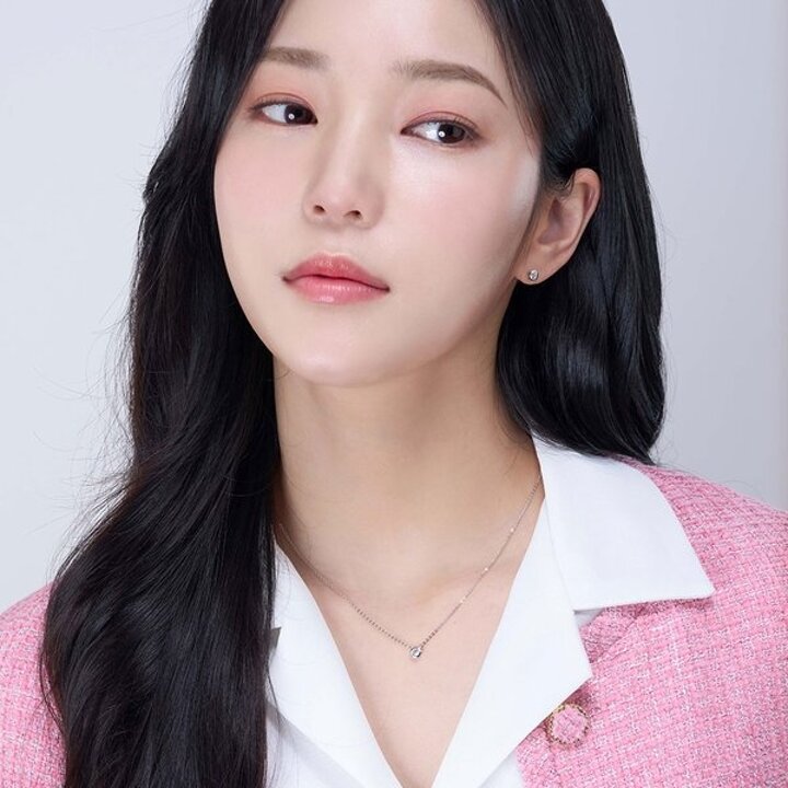 14k 2부 랩 다이아몬드 베젤 목걸이 D VS1