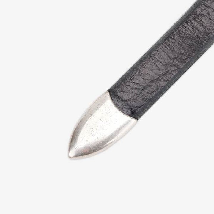 남성 2CM 블랙 벨트 A2208BBLA BLACK LEATHER