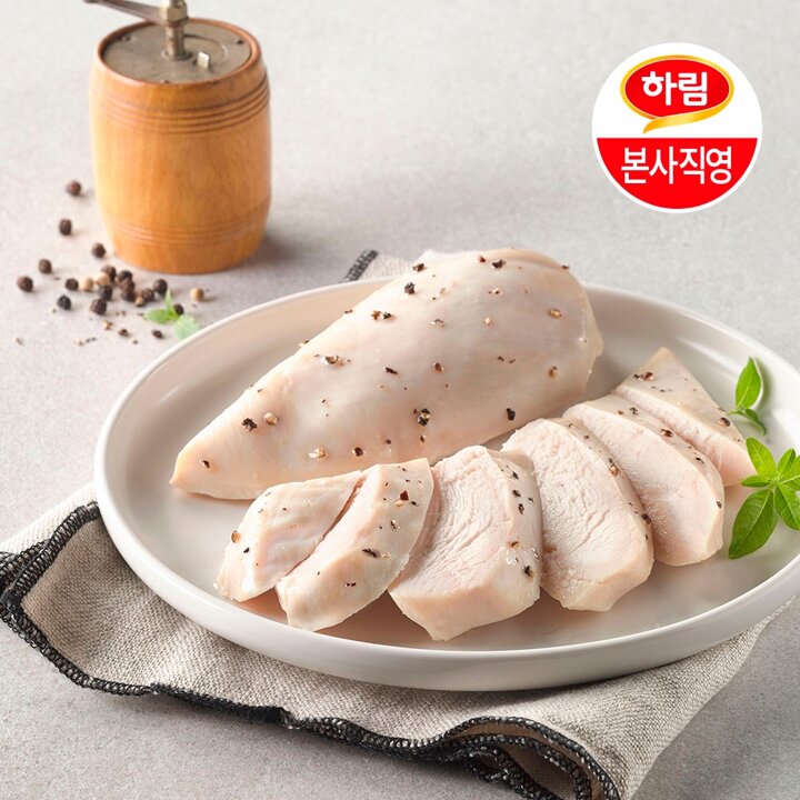 하림이닭 저염닭가슴살 블랙페퍼 100g 1팩