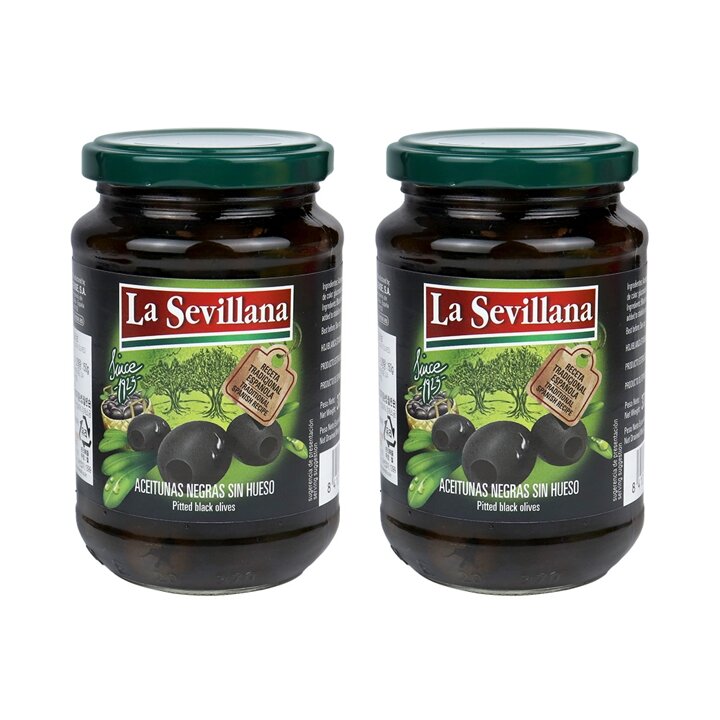 라세빌라나 블랙올리브 370g x 2병