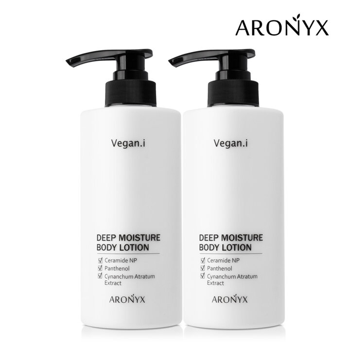 아로닉스 비건아이 딥 모이스처 바디로션 500mlx2개