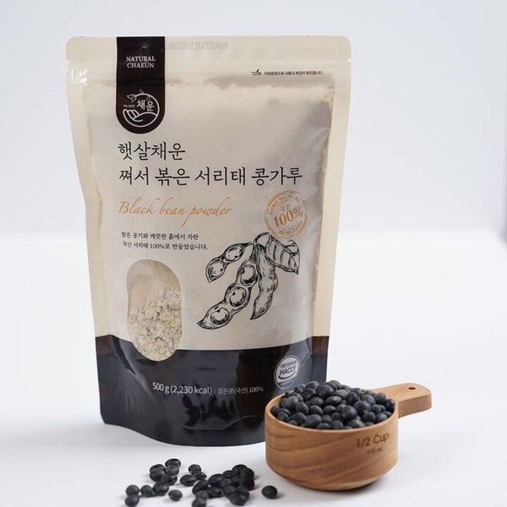 햇살채운 쪄서 볶은 서리태 콩가루 500g 2팩[35112474]