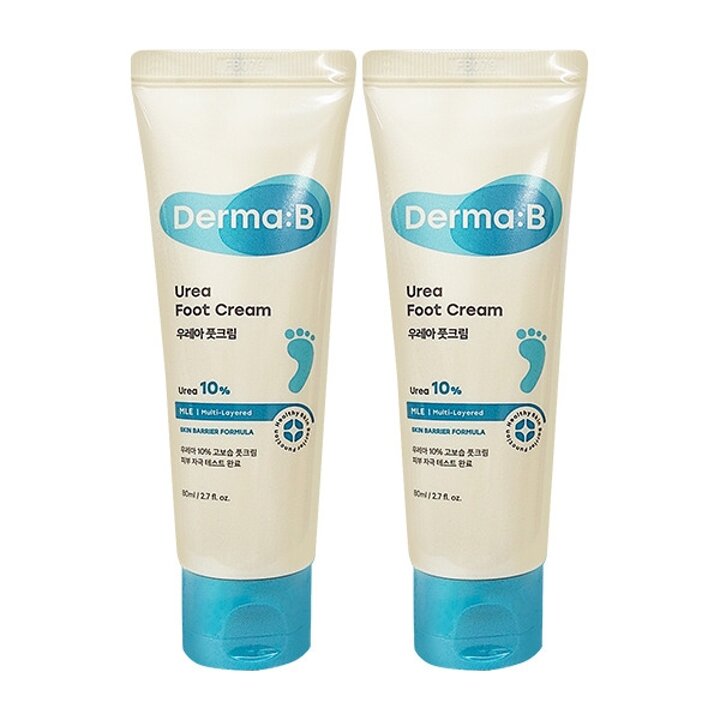 더마비 우레아 풋 크림 80ml 2개