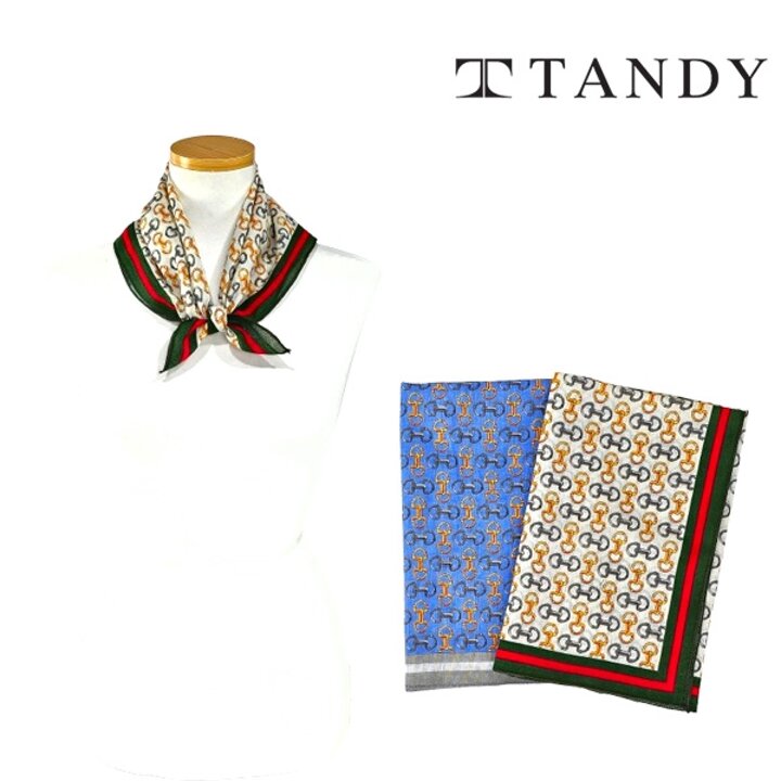 [탠디] TANDY 루프온 라인 손수건 스카프