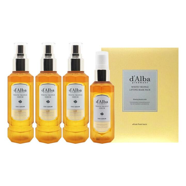 달바 시즌6 엑소 미스트 세럼 변정수 100ml 3개+60ml+마스크팩 4매