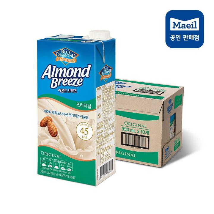아몬드브리즈 오리지널 950ml 10팩