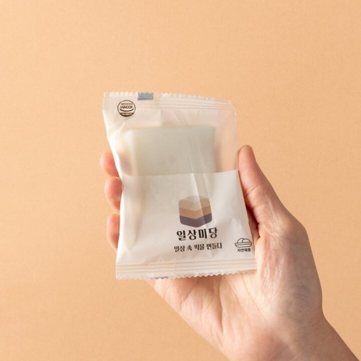 [추억속간식] 추억의 절편(쑥)800g/1봉(40g*20개입/개별포장)