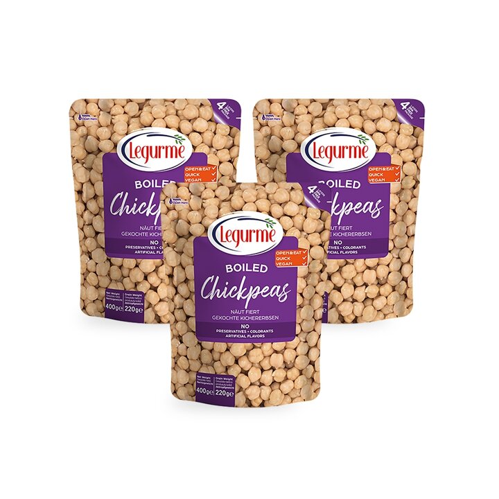 칙피스 삶은 병아리콩 400g x 3봉