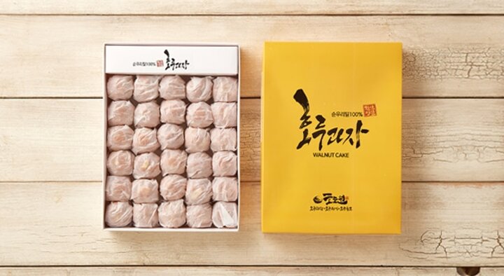 [작심밀도]산지직송 천안호두과자(중 / 팥앙금 30알) / 선물용