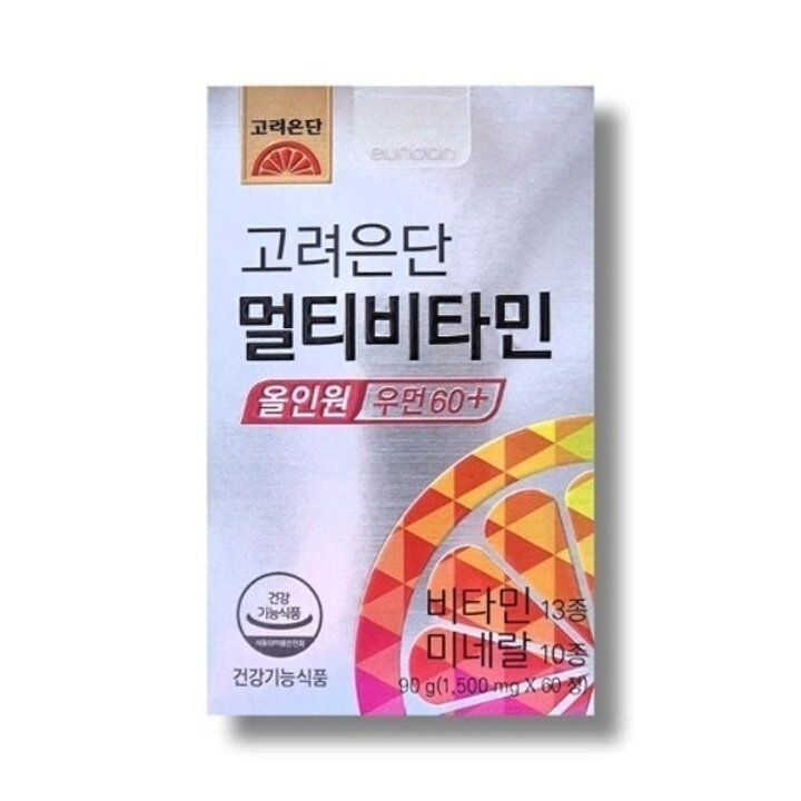 고려은단 멀티비타민 올인원 우먼 60  1500mg 60정 1박스 /wb24775070673957