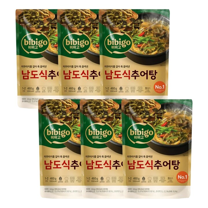 CJ 비비고 추어탕 460g x6개