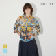 [데일리스트] 유니크 프린트 블라우스_MDBNS4M4141