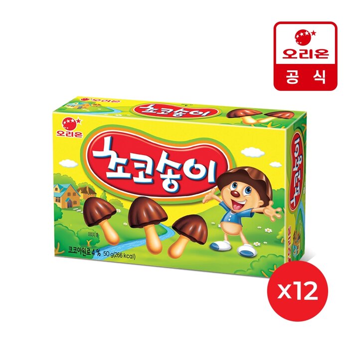 오리온 초코송이 1P(50g) x12개