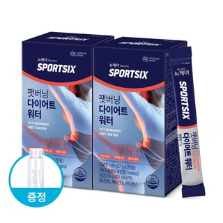 [대상웰라이프] 스포식스 팻버닝 다이어트 워터 (20포) 2박스