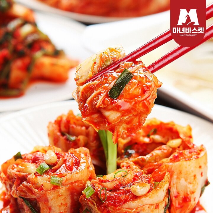 [마녀바스켓] 자연 그대로의 맛 용김치 포기김치 10kg