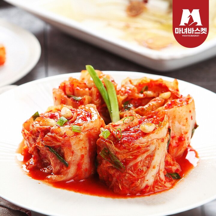 [마녀바스켓] 자연 그대로의 맛 용김치 포기김치 10kg