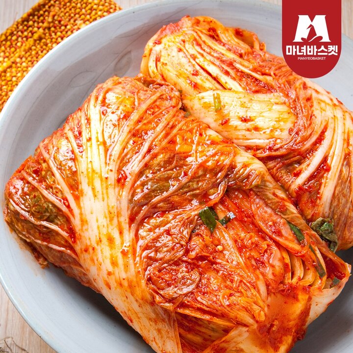 [마녀바스켓] 자연 그대로의 맛 용김치 포기김치 10kg