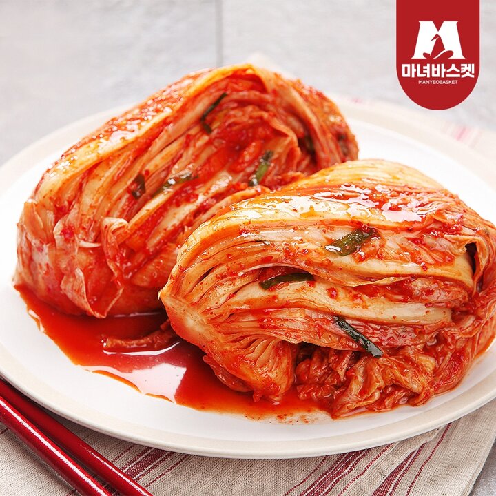 [마녀바스켓] 자연 그대로의 맛 용김치 포기김치 10kg