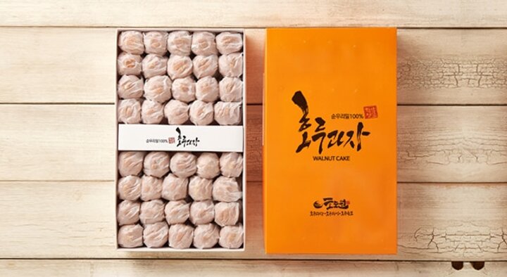 [작심밀도]산지직송 천안호두과자(특 / 팥,콩앙금 혼합 80알) / 선물용