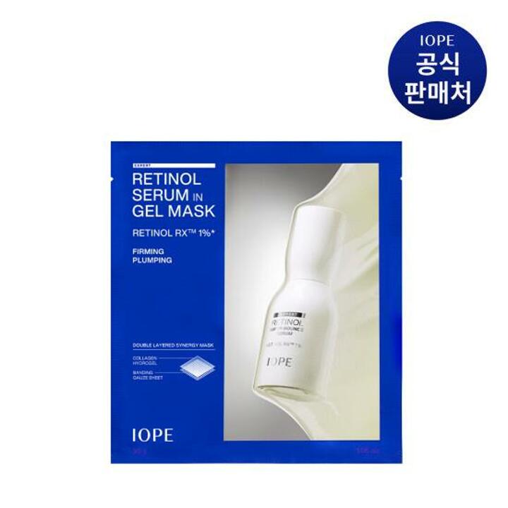 아이오페 레티놀 세럼 인 겔 마스크 1매