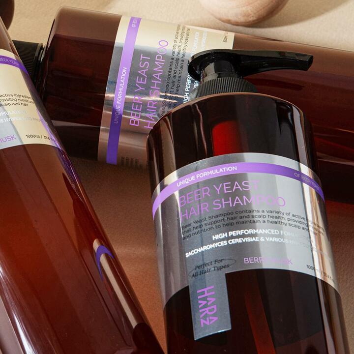 하라즈 맥주효모 샴푸 베리머스크향 1000ml