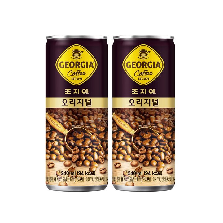 코카콜라 조지아오리지널 240ml 60캔