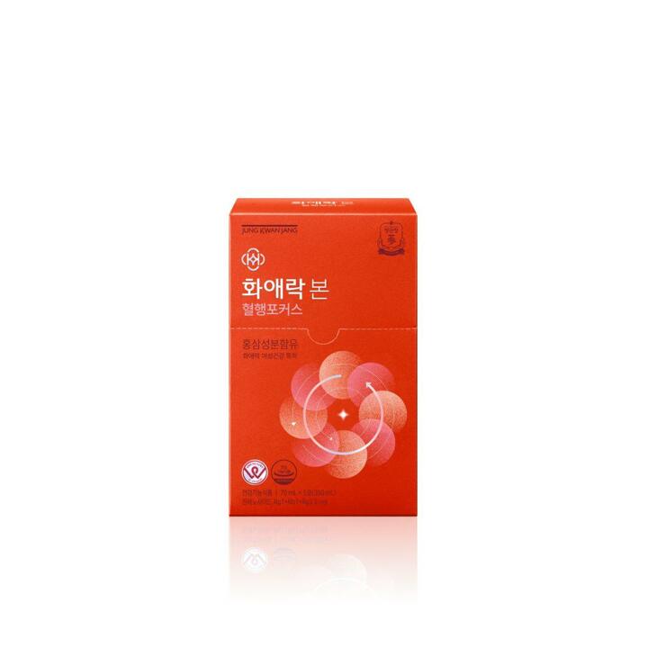 [정관장 본사직영] 화애락 본 혈행포커스 30포