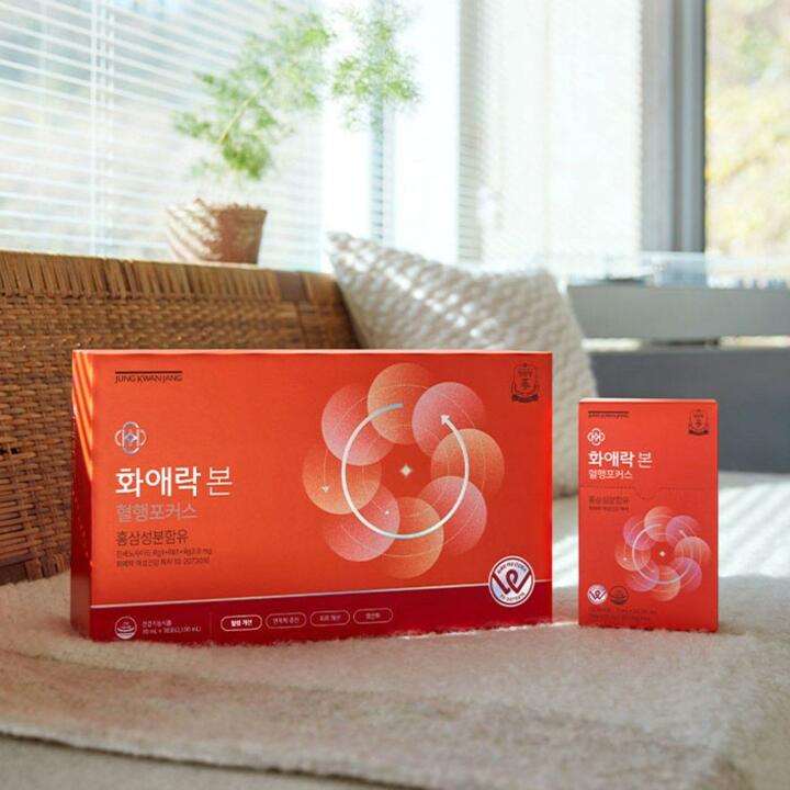[정관장 본사직영] 화애락 본 혈행포커스 30포
