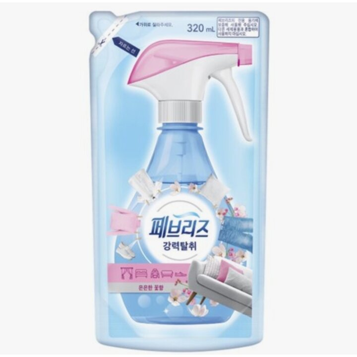(신세계의정부점)피앤지 페브리즈 리필 은은한 꽃향  320ml 1개